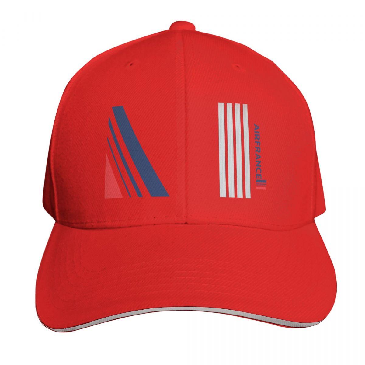 Air France Baseball Cap Beach Outing Ball Cap Golf summer hat Womens Unisexs