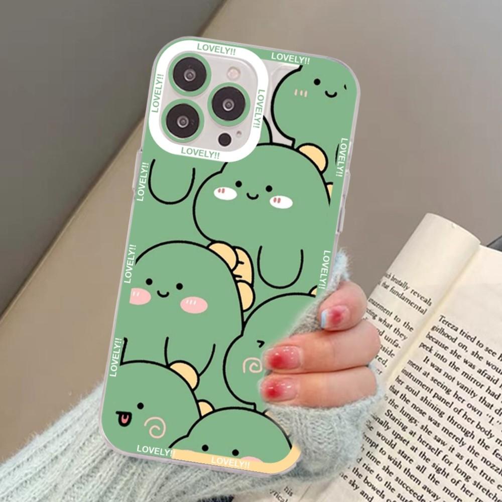 Lovely Little Dinosaur Phone Case For Redmi 7 8 9 A For Redmi Note 5 7 8 9 10 11 Pro Max 4G 5G Funfas