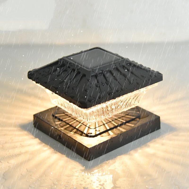 Solar Powered Outdoor Pillar & Wall Light