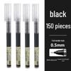 Black 0.5mm Bullet Tip Pen for Students and Office Use