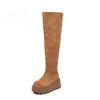 Women's Fur One Thick Bottom Heightening Winter Lightweight Warm Snow Boots Non-slip Wear-resistant Casual Sports Cotton Boots