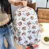 Large Capacity Capybara Backpack Animal Cartoon School Bag Cute Capibara Shoulder Bag  School