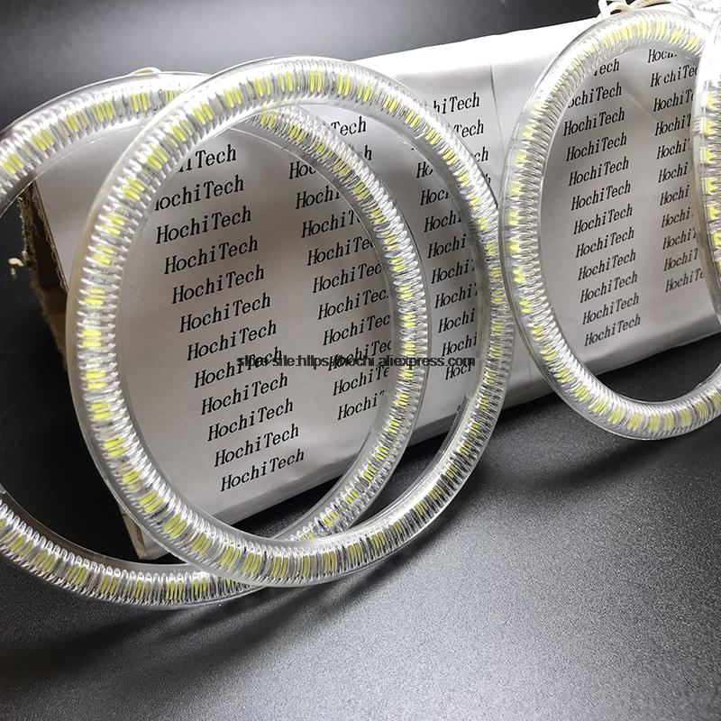 HochiTech for Volkswagen VW Touareg 2003-2006 Ultra bright SMD white LED angel eyes 12V  ring kit daytime running light DRL