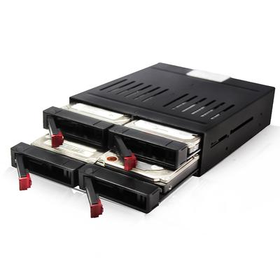 HE-2006 4-slot Internal Hard Disk Rack Support Four 2.5 Inch SATA HDD/SSD Easy
