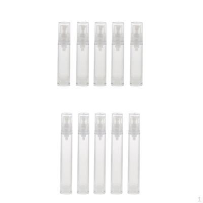 10 Stück Pump Leere Airless Tuben Kosmetik Reiseflaschen