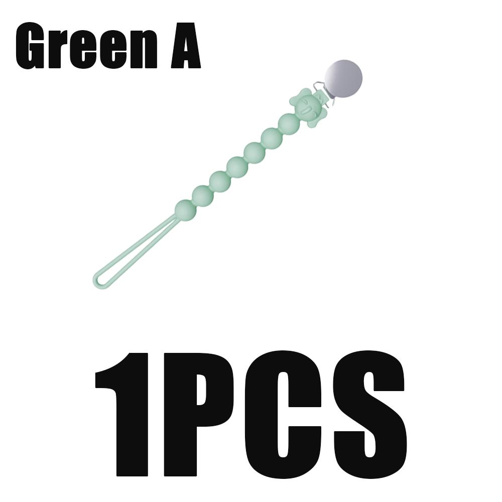 

1pcs Baby Pacifier Clip Crochet Cartoon Teething Soother Chain Holder Newborn Soother Chains Nipple Holder Baby Teething Toys