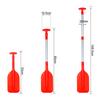 Teleskopische Kajak-Paddel-Rafting-Bootspaddel-Kanu-Ruder Kunststoff-Aluminiumlegierung-Bootsruder 53-108,5 cm