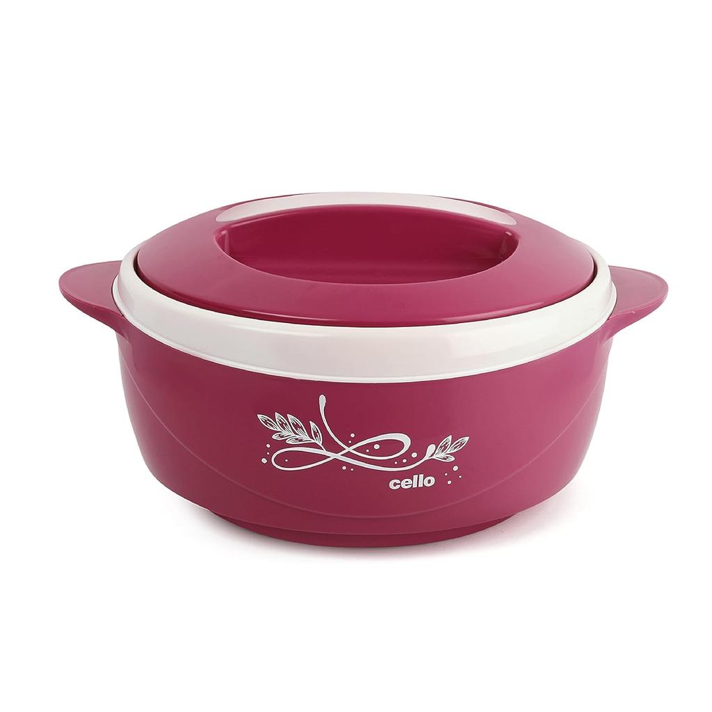 Insulated Hot Pot For Chapati And Food Storage With Inner Steel Build  Matte Pink Casserole With Lid For Kitchen Serving Elegance
