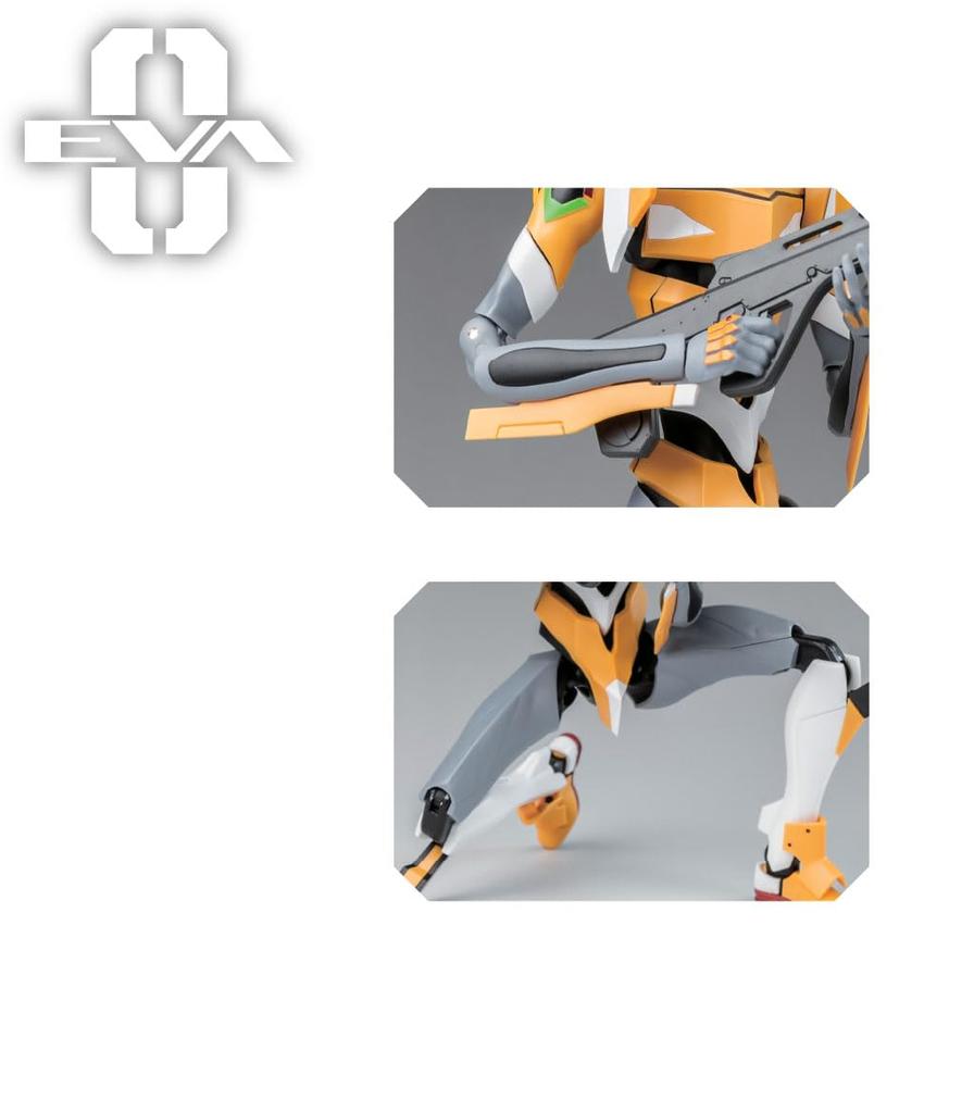 Doyusha Evangelion: New Theatrical Edition AMK Series EVA-00 Evangelion Unit-00, Approximately 20cm Tall, Pre-painted Plastic Model