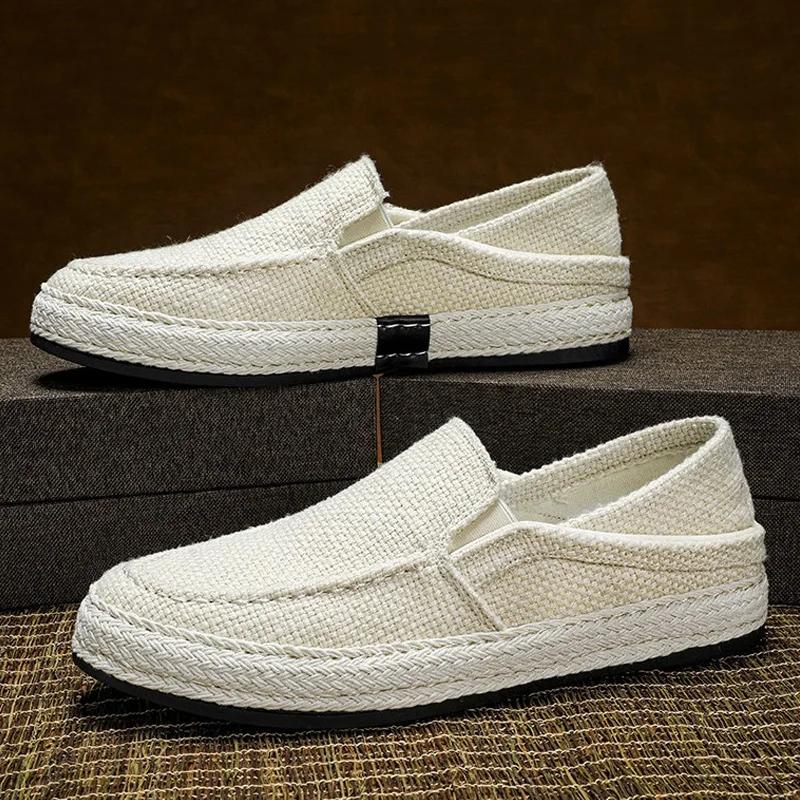 

2025Мужские парусиновые туфли Белые кроссовки Мужские черные туфли Уличная ходьба Сетчатые дышащие Мужские повседневные спортивные 44