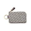 Indenya CHEVRON Bi-fold Wallet - Traditional Koshu Inden Deer Leather with Lacquer, Compact and Easy To Use