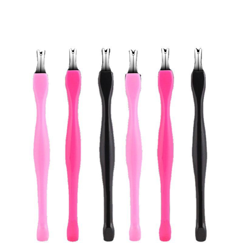 V-Shaped Cuticle Pusher and Dead Skin Remover Tool