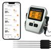 100M Drahtloses Fleisch-Lebensmittelthermometer Küchen-Kochwerkzeug Ofen Grill BBQ Bluetooth Temperaturmesser Barbecue-Zubehör