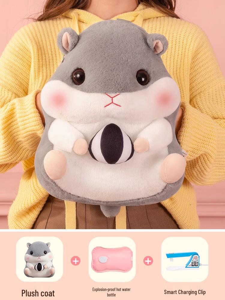 Electric Explosion-Proof Hot Water Bottle: Hand and Foot Warmer for Girls' Bed