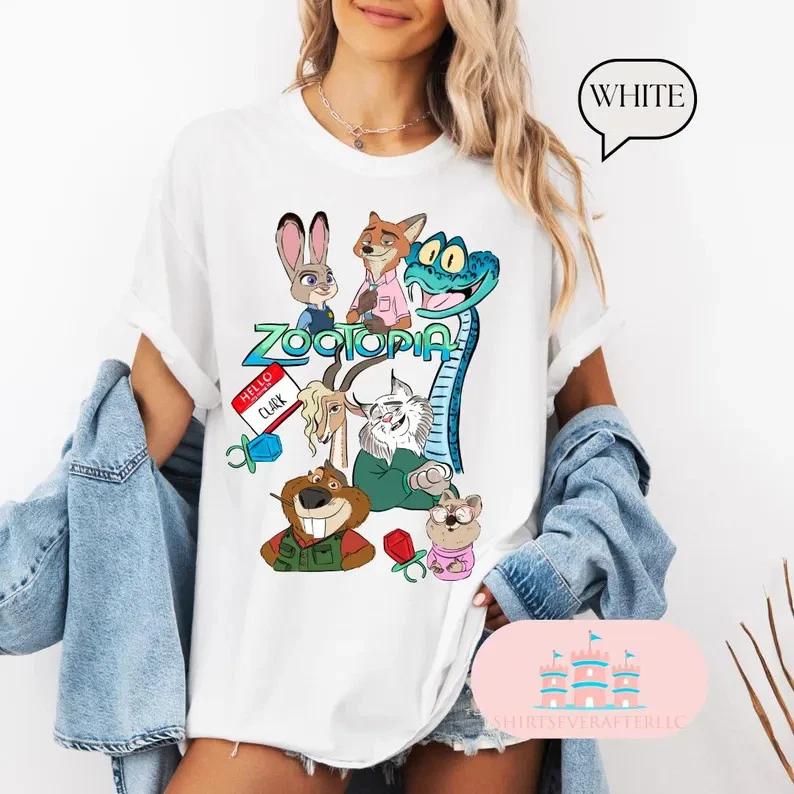 Zootopia Couples Tshirt Nick Wilde And Judy Hopps Tshirt 1 S