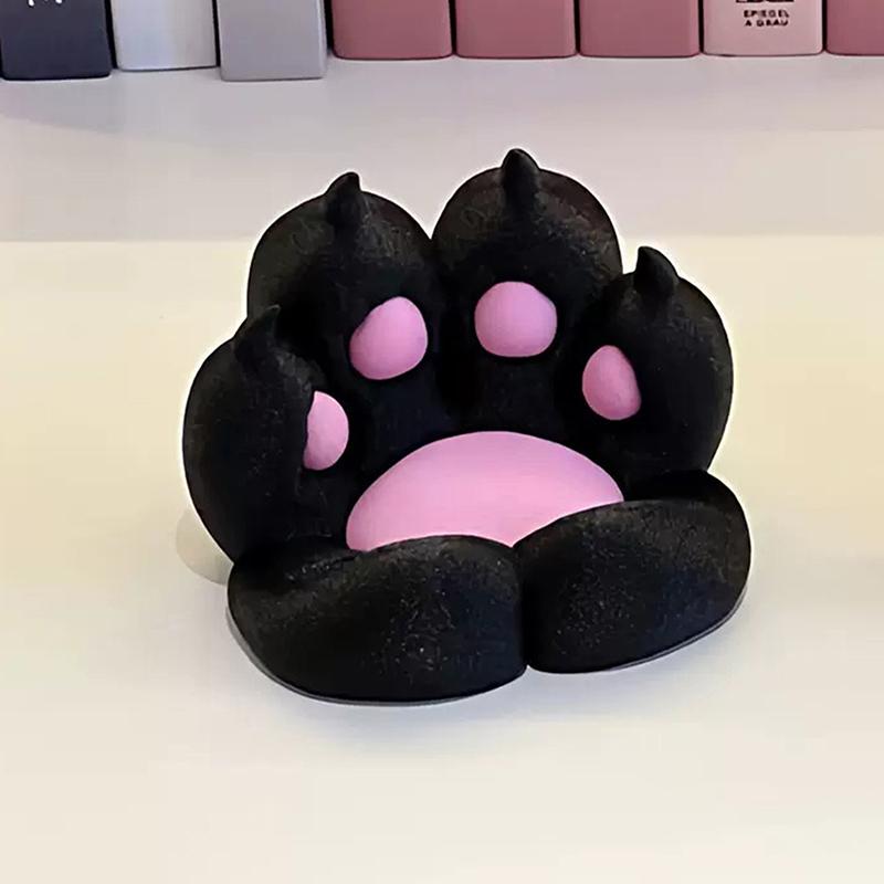 1Pc Creative Cat Claw Decoration Cute Cartoon Desktop Small Ornaments Mobile Phone Holder 3D Printing Crafts