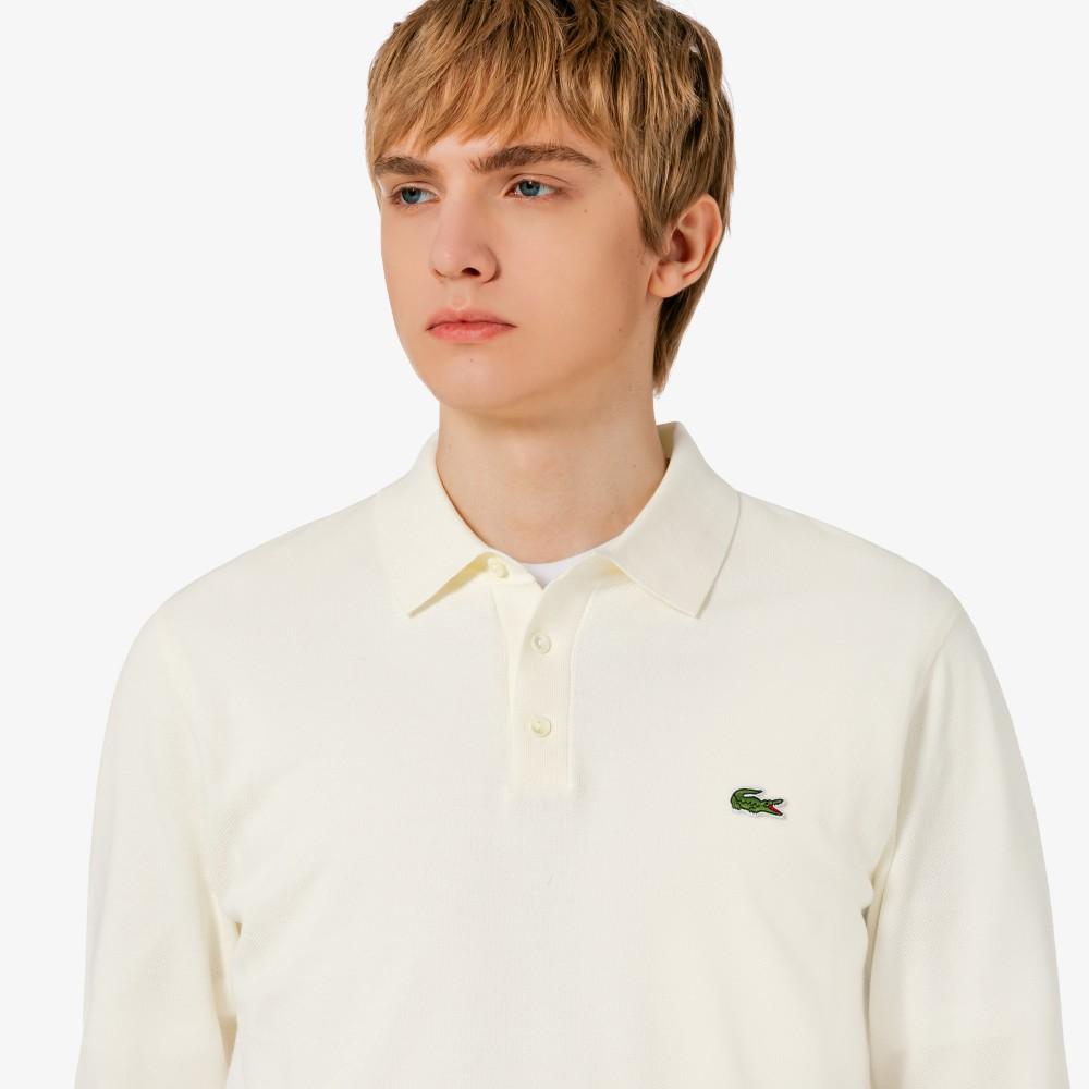 Lacoste Men's Pique Long Sleeve Polo Sweater AH306E-56GXFJ