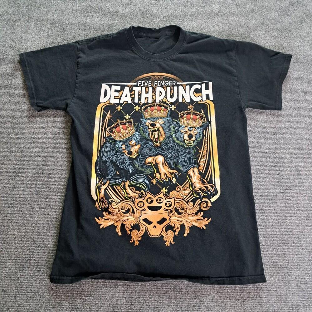 Hot Vintage Five Finger Death Punch Black Color Size S4XL Shirt KK106 Unisex T-Shirt S