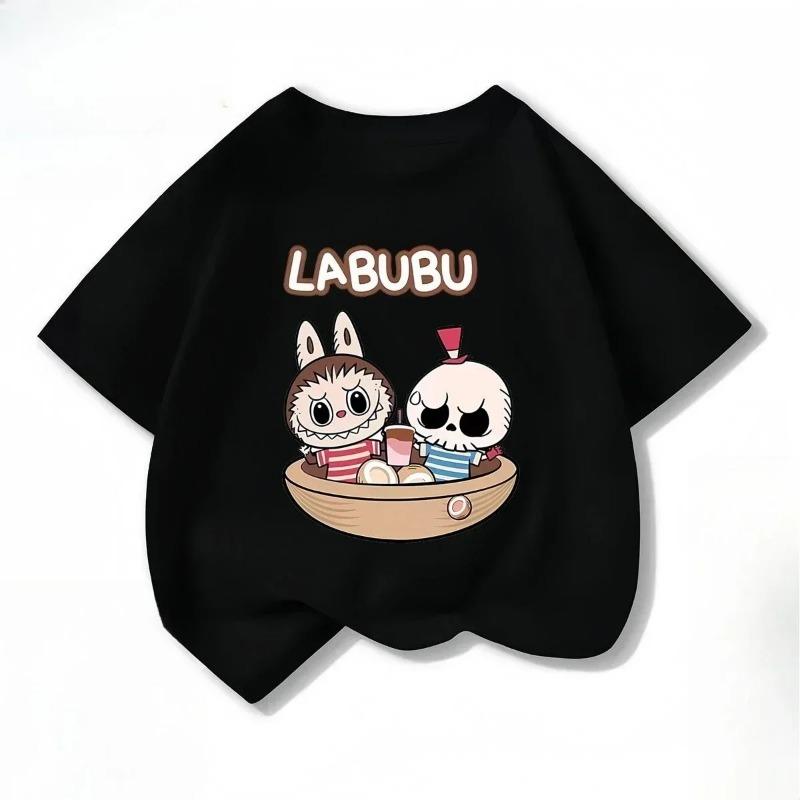 Summer Cute Kawaii Cartoon Print Children T-shirt Casual Fashion Cotton Short-sleeve Top Kid Tee Boys Girls Tshirt Funny Clothes