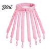 Portable Hair Styling Accessory No Heat Curling Rod Headband Curler fo Long Thick Hair Travel Friendly Tool Curls Roller with Eight Claws,