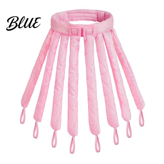 Portable Hair Styling Accessory No Heat Curling Rod Headband Curler fo Long Thick Hair Travel Friendly Tool Curls Roller with Eight Claws,