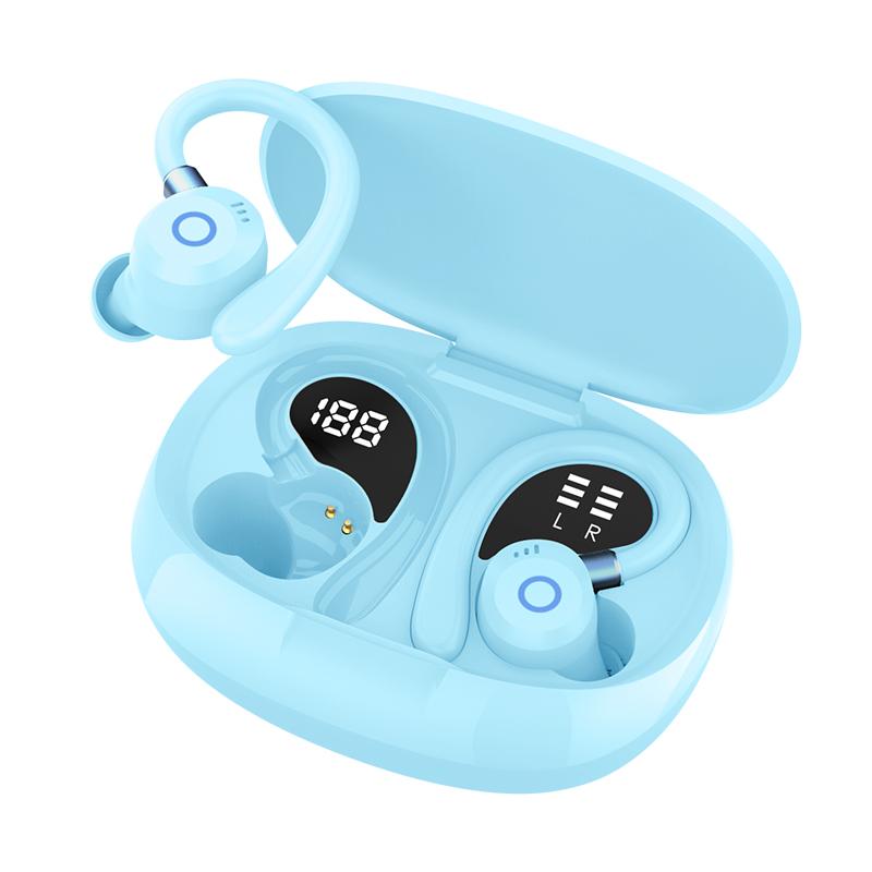 TWS K09 Wireless Bluetooth Earbuds Dual Ear Digital Display In-Ear Headphones Business Sports Noise Reduction Bluetooth Earbuds