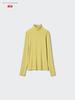 Uniqlo ExTra Warm HeaTTech Cashmere Blend Ribbed Mock Neck T shirT
