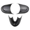 Car Steering Wheel Trim Cover Sticker for MINI Cooper F54 F55 F56 F57 F60 Interior Decoration Sticker Car Accessories