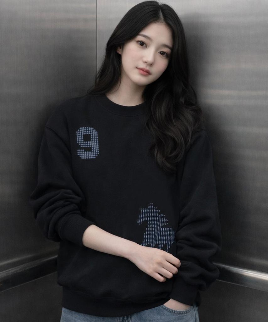 GRAVER [Unisex] 9 Horse Sweatshirt_4 Colors