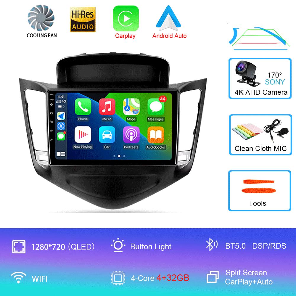 Android 14 Car Radio For Chevrolet Cruze J300 2008 - 2014 Multimedia Video Player Navigation stereo GPS No 2din 2 din dvd
