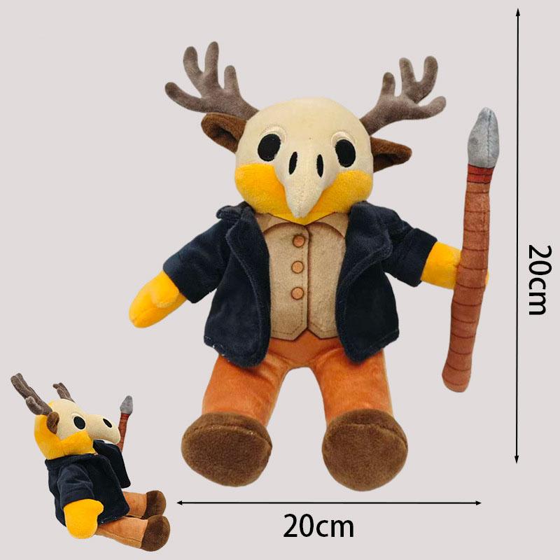 HOT sale 99 Nights In The Forest Deer Plush Plush Toy Brown haired little man Stuffed Doll Pillow For Kid Christmas Gifts