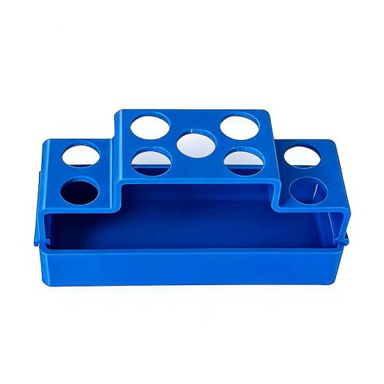 Scallion Planter Hydroponic Soil-Free Regeneration Planter Multi-Slot Scallion Regrowth Planter for Kitchen Countertop Window Sill Balcony синий