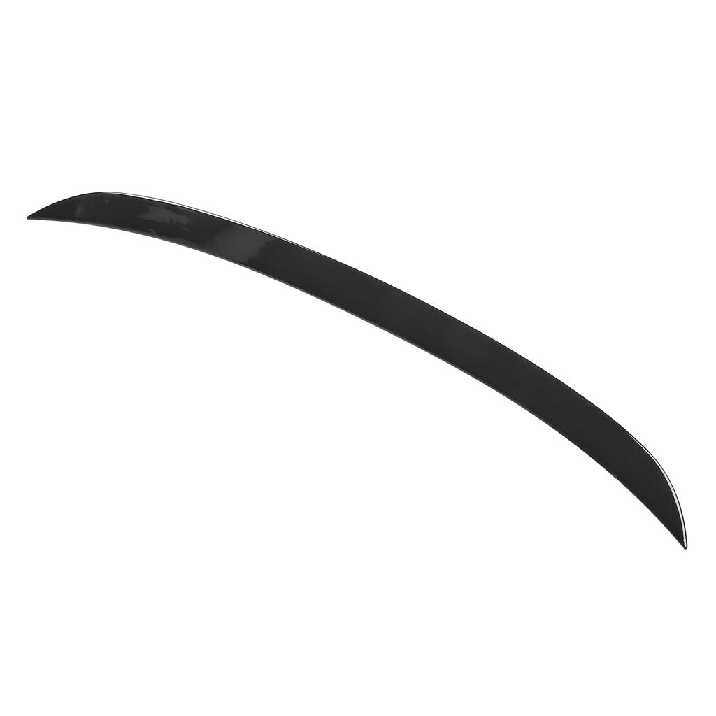 Rear Trunk Roof Spoiler Wing Fade Proof Stylish Trunk Lip Spoiler for F30 2013 To 2019 Glossy Black