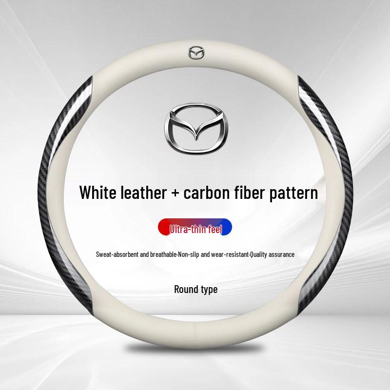 Mazda M6 Atenza Angkesaila Ruiyi Xingcheng CX4 CX5 Genuine Leather Steering Wheel Cover