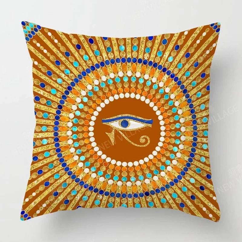Fall Home Decor Autumn Living Room Throw Pillow Cover Sofa Boho Cushion Cover Mandala   X