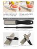 Edelstahl Messerset Petty mit Diamantschärfer 3 Teile Hergestellt in Japan MAC+a (Santoku & Messer) - -