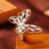 Korean Style Shiny Butterfly Ring - Women's Openable Fairy Index Finger Jewelry