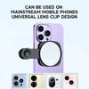 New Mobile Phone Rear Camera HD Reflective Selfie Mirror with Storage Bag for IPhone Photo Video Selfie Vlog Phone Accessories