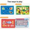 Travel-Friendly Busy Book for Kids with 4 Cartoon Themes for Quiet DIY Sticker Fun