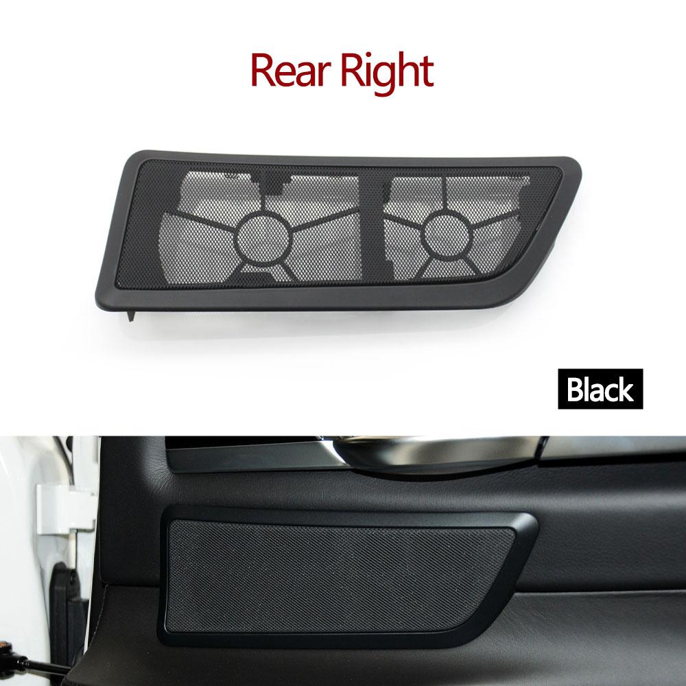 Car Front Rear Left Right Door Horn Loudspeaker Sound Audio Speaker Cover For BMW 7 Series F01 F02 F04 2009-2014 730i 740i 750i