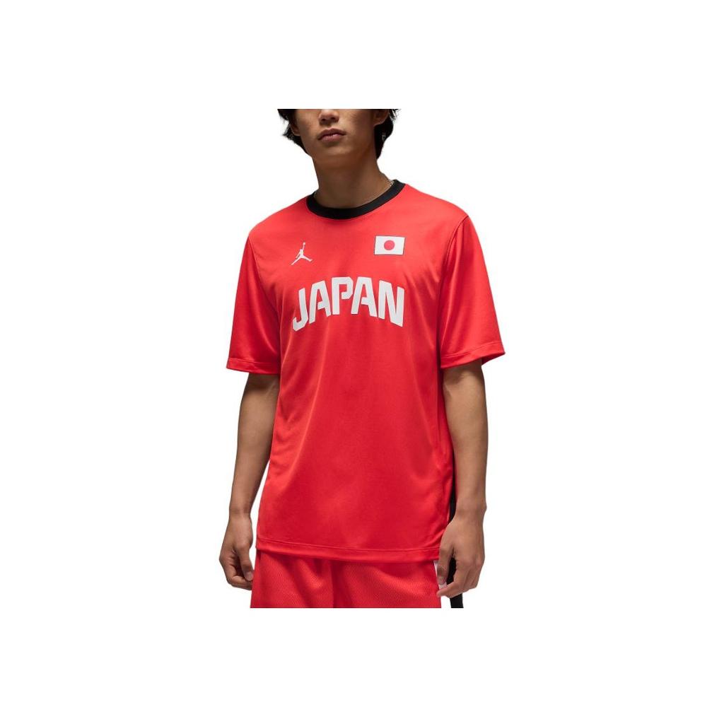 New Jordan Basketball Jersey Men's Spicy Pepper Red FQ0307-673