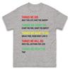Things We Did Music T Shirt Music Tee Shirt We Built This City T Shirt