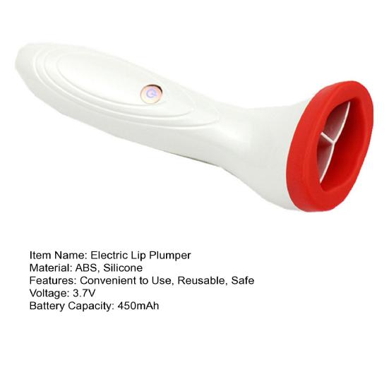 1 Sada Elektrický Zvětšovač Rtů Fyzický Pohyb Neinvazivní Bezbolestný Odstranění Linek na Rtech Nástroj pro Krásu Rtů Elektrický Zvýrazňovač Rtů Každodenní Život