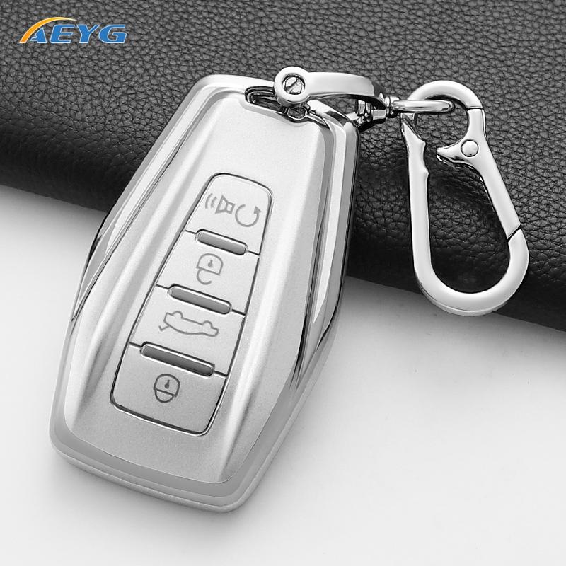 TPU Autoschlüsselhülle Abdeckung Schale Fob Für Geely Emgrand X7 Ex7 Coolray Atlas Boyue Nl3 Gt Gc9 Borui Keyless Schlüssel Schale Fob