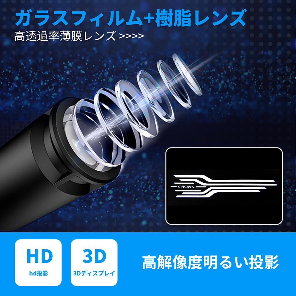 Crown series exclusive guest LED courtesy lamp Door light logo