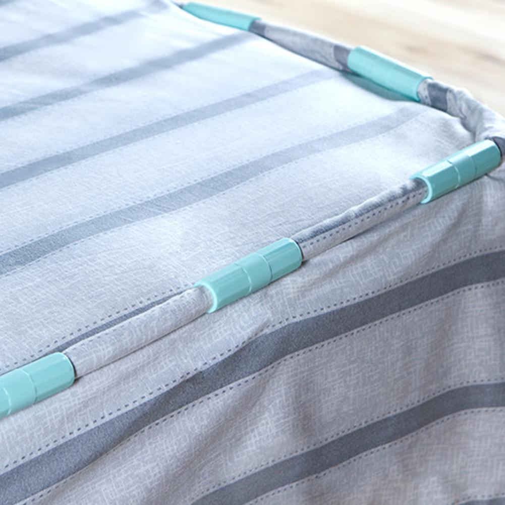 Fashion Sheet Fixing Clip 10Pcs Bed Grippers Fasteners Clothes Pegs Coverlet Holder