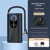 Portable Car Air Pump with Digital Pressure Gauge High-Precision LCD Display Electric Air Pump/Compressor Suitable Motorcycles