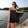 2026 Europäisches Chiffon-Einschulterkleid für Damen: Sommermode für einen trendigen Look