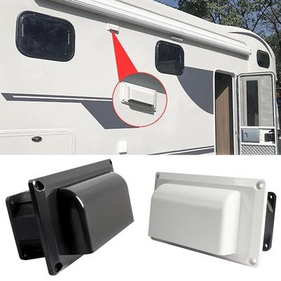 Accessories DC12V 6W Range Hood Exhaust Fan Black/White Vent Quick Exhaust Oil Suction Kitchen Vent For Motorhome