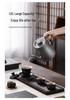 Pure Titanium Auto-Fill Electric Kettle with Tea Brewer and Anti-Overflow Feature